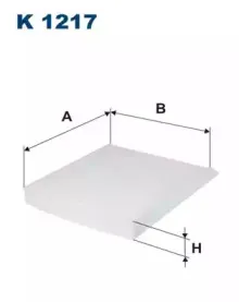 Фильтр, воздух во внутренном пространстве FILTRON купить