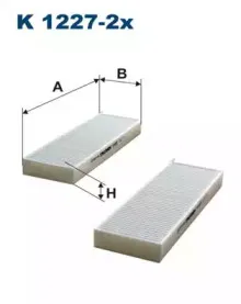 Фильтр, воздух во внутренном пространстве FILTRON купить