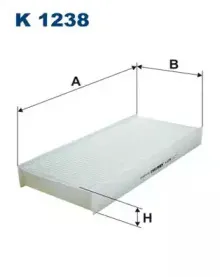 Фильтр, воздух во внутренном пространстве FILTRON купить