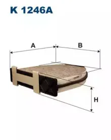 Фильтр, воздух во внутренном пространстве FILTRON купить