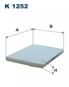 Фильтр, воздух во внутренном пространстве FILTRON купить
