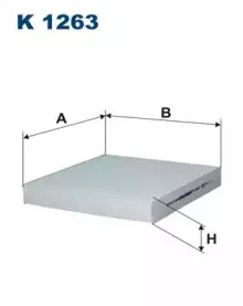 Фильтр, воздух во внутренном пространстве FILTRON купить