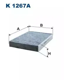 Фильтр, воздух во внутренном пространстве FILTRON купить