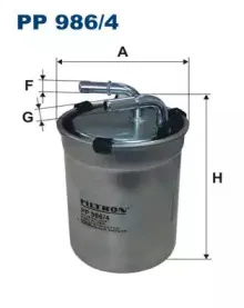 Топливный фильтр FILTRON купить