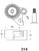 Устройство для натяжения ремня, ремень ГРМ ASHIKA купить