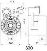 Устройство для натяжения ремня, ремень ГРМ ASHIKA купить