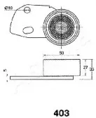 Устройство для натяжения ремня, ремень ГРМ ASHIKA купить