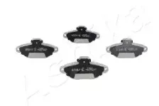 Комплект тормозных колодок, дисковый тормоз ASHIKA купить