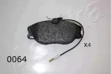 Комплект тормозных колодок, дисковый тормоз ASHIKA купить