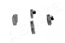 Комплект тормозных колодок, дисковый тормоз ASHIKA купить