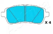 Комплект тормозных колодок, дисковый тормоз ASHIKA купить