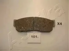 Комплект тормозных колодок, дисковый тормоз ASHIKA купить