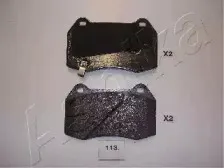 Комплект тормозных колодок, дисковый тормоз ASHIKA купить