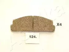 Комплект тормозных колодок, дисковый тормоз ASHIKA купить