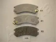 Комплект тормозных колодок, дисковый тормоз ASHIKA купить