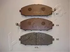 Комплект тормозных колодок, дисковый тормоз ASHIKA купить