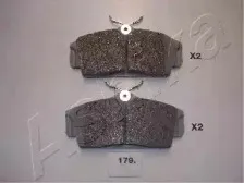 Комплект тормозных колодок, дисковый тормоз ASHIKA купить