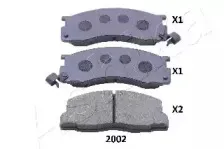 Комплект тормозных колодок, дисковый тормоз ASHIKA купить