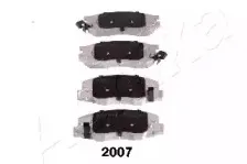 Комплект тормозных колодок, дисковый тормоз ASHIKA купить