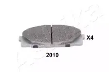 Комплект тормозных колодок, дисковый тормоз ASHIKA купить