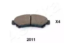 Комплект тормозных колодок, дисковый тормоз ASHIKA купить