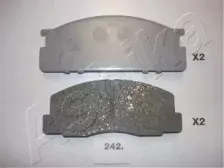 Комплект тормозных колодок, дисковый тормоз ASHIKA купить