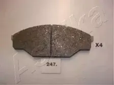 Комплект тормозных колодок, дисковый тормоз ASHIKA купить