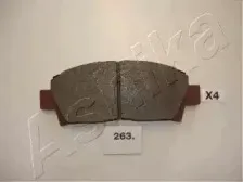 Комплект тормозных колодок, дисковый тормоз ASHIKA купить