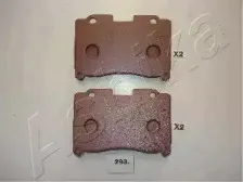 Комплект тормозных колодок, дисковый тормоз ASHIKA купить