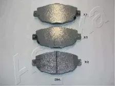 Комплект тормозных колодок, дисковый тормоз ASHIKA купить