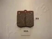 Комплект тормозных колодок, дисковый тормоз ASHIKA купить