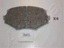 Комплект тормозных колодок, дисковый тормоз ASHIKA купить