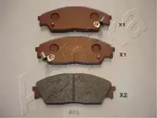 Комплект тормозных колодок, дисковый тормоз ASHIKA купить