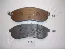 Колодки гальмівні передні MITSUBISHI L 200 ASHIKA купить