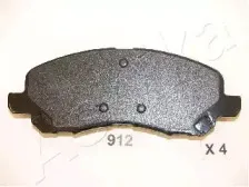 Комплект тормозных колодок, дисковый тормоз ASHIKA купить