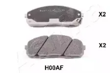 Комплект тормозных колодок, дисковый тормоз ASHIKA купить