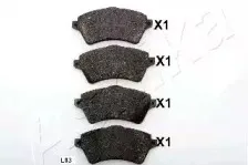 Комплект тормозных колодок, дисковый тормоз ASHIKA купить