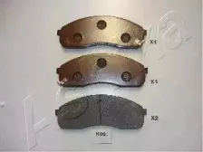 Комплект высокоэффективных тормозных колодок ASHIKA купить