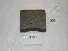 Комплект тормозных колодок, дисковый тормоз ASHIKA купить