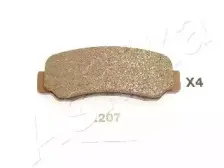 Комплект тормозных колодок, дисковый тормоз ASHIKA купить