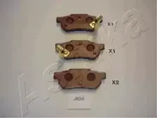 Комплект тормозных колодок, дисковый тормоз ASHIKA купить