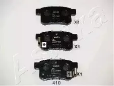 Комплект тормозных колодок, дисковый тормоз ASHIKA купить