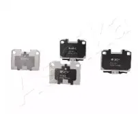 Комплект тормозных колодок, дисковый тормоз ASHIKA купить