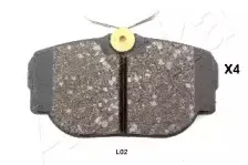 Комплект тормозных колодок, дисковый тормоз ASHIKA купить