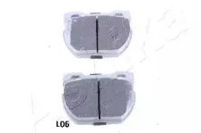 Комплект тормозных колодок, дисковый тормоз ASHIKA купить