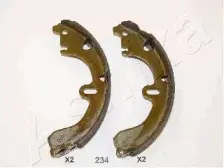 Комплект тормозных колодок ASHIKA купить