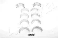 Комплект подшипников коленчатого вала ASHIKA купить