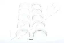 Комплект подшипников коленчатого вала ASHIKA купить