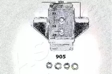 Подвеска, двигатель ASHIKA купить