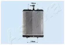 Радиатор, охлаждение двигателя ASHIKA купить